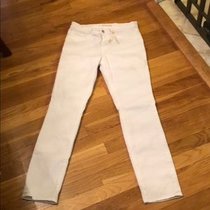 J Brand 811 Twill skinny in white